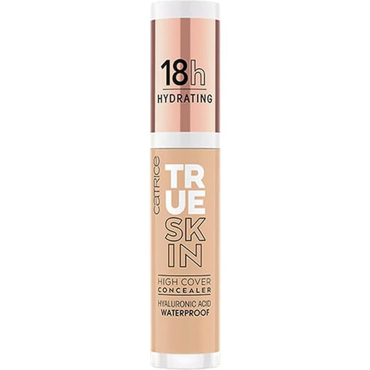Catrice | True Skin High Cover Concealer (032 | Neutral Biscuit) | Waterproof & Lightweight for Soft Matte Look | With Hyaluronic Acid & Lasts Up to 18 Hours | Vegan, Cruelty Free