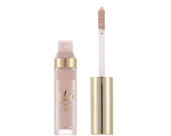 MAEPEOR Matte Liquid Eyeshadow 8 Colors Naked Smooth Creamy Eyeshadow Long Lasting and Waterproof Lightweight Cream Eye Shadow (P03 Oak)