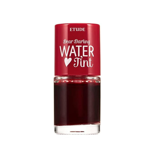 ETUDE Dear Darling Water Tint - Cherry Ade (9g) | Vivid Color Lip Stain with Moisturizing Weightless & Non-sticky Finish Lip Stain | Smudge-proof Lip Tint | Korean Makeup, Kbeauty