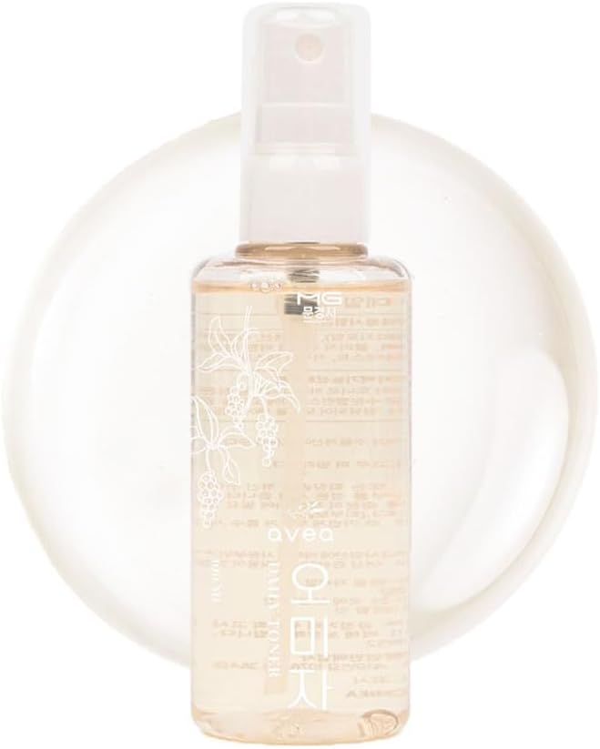 AVEA Daily Toner–Soothing, Hydrating & Balancing Facial Toner Mist with Traditional Korean Schisandra Extract, Niacinamide, Panthenol&Madecassoside for Radiant, Dewy Skin (3.38 fl oz, 100ml)