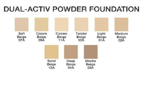 Dual Active Powder Foundation (Tender Beige)