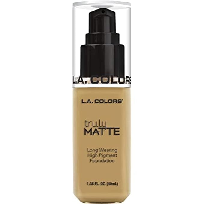 L.A. COLORS Truly Matte Foundation, Nude CLM353