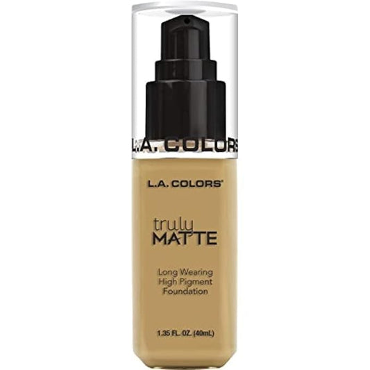 L.A. COLORS Truly Matte Foundation, Nude CLM353