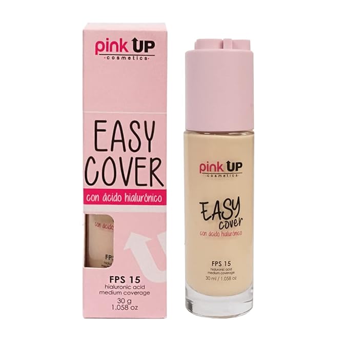 Easy Cover Liquid Makeup| Foundation Make Up| Tinted Moizturizer for face| Liquid Make Up| Medium coverage| Water base| Alcohol free| Model PKEC200