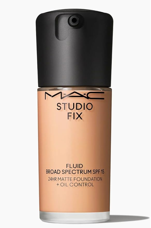 MAC Studio Fix Fluid SPF 15 24HR Matte Foundation + Oil Control NW20, Beige