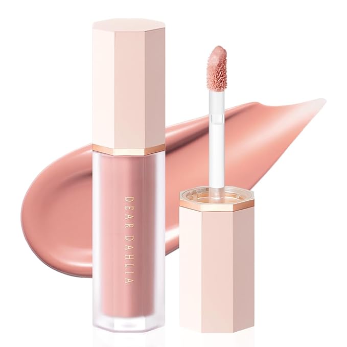 DEAR DAHLIA Petal Drop Liquid Blush – Multi-Use, High-Pigment, Lightweight & Long-Lasting, Dewy Finish, Vegan & Cruelty-Free, for Sensitive Skin, 4g – BARELY