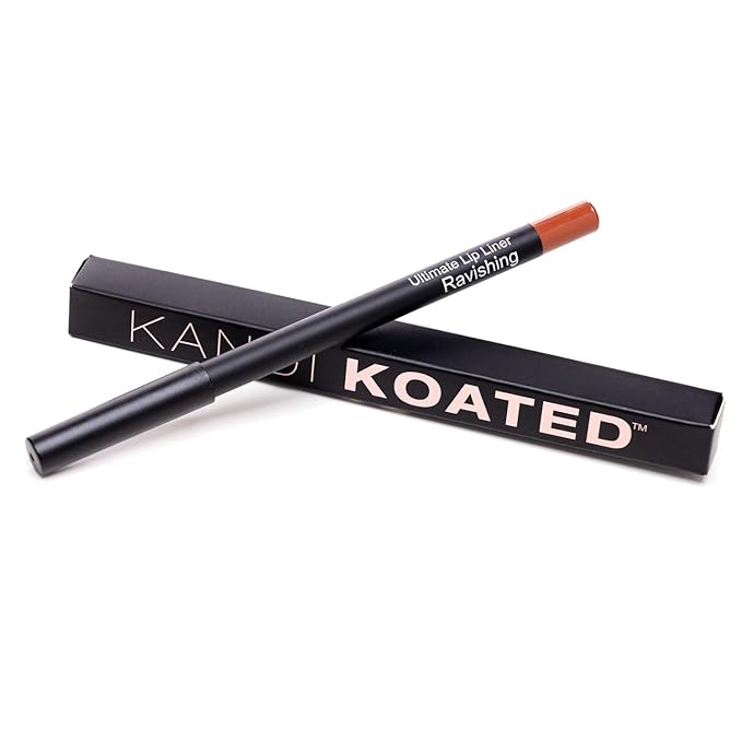 Kandi Koated Edge Lip Liner Pencil [Ravishing] Vegan Lip Liner | Paraben-Free, Cruelty-Free Formula with Vitamin E and C | Beauty & Makeup
