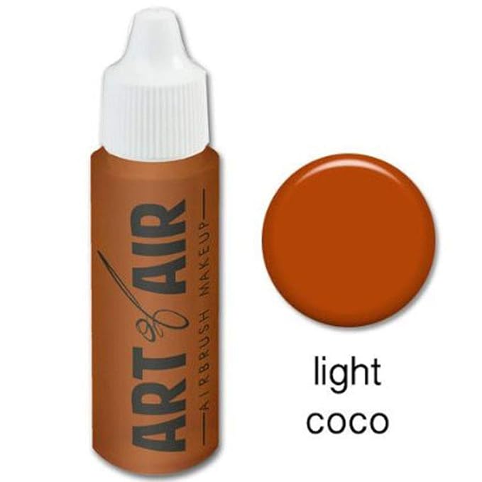 Airbrush Makeup - Foundation 1/2oz Bottle Choose Color (Light Coco)