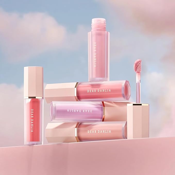 DEAR DAHLIA Petal Drop Liquid Blush – Multi-Use, High-Pigment, Lightweight & Long-Lasting, Dewy Finish, Vegan & Cruelty-Free, for Sensitive Skin, 4g – PURITY