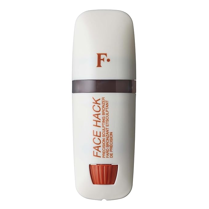 Freck Beauty FACE HACK Precision Sculpting Bronzer Stick – Creamy Buildable Formula, Natural Skin-Like Finish, Seamless Blend, Almond Tip Applicator, Vegan & Cruelty-Free | DEEP DARK (Cool Undertone)
