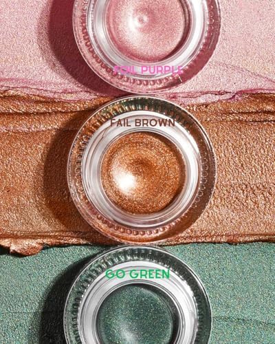 FARMASi Long Lasting Creamy Eyeshadow, Eye Makeup With Crease- Resistant Ingredients, Ultra Pigmented in Matte, Shimmer and Waterproof Finishes, 0.1 fl. oz / 3 ml (Go Green)