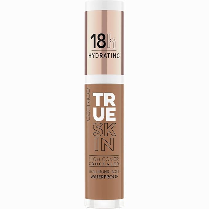 Catrice | True Skin High Cover Concealer (090 | Cool Espresso) | Waterproof & Lightweight for Soft Matte Look | With Hyaluronic Acid & Lasts Up to 18 Hours | Vegan, Cruelty Free