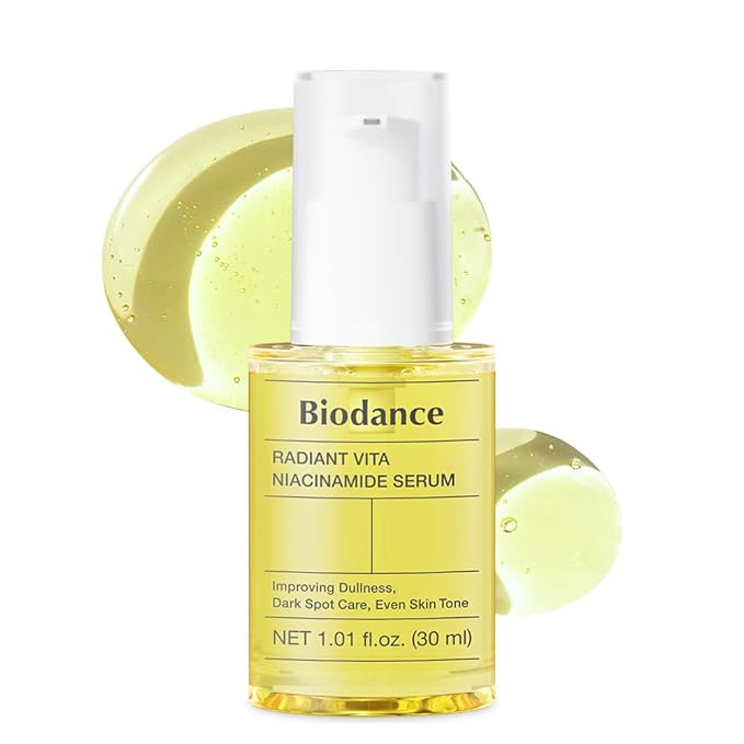 BIODANCE Radiant Vita Niacinamide Serum, Brightening, Dark Spot Care, Hydrating for Sensitive Skin, Filter Glow Serum for All Skin Types, Korean Skincare | 1.01 floz x 1 ea