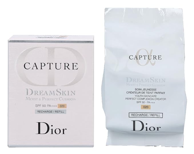 Dior Cushion Refill Capture Dreamskin Moist & Perfect Spf50 Pa+++ 020(1 Pack)