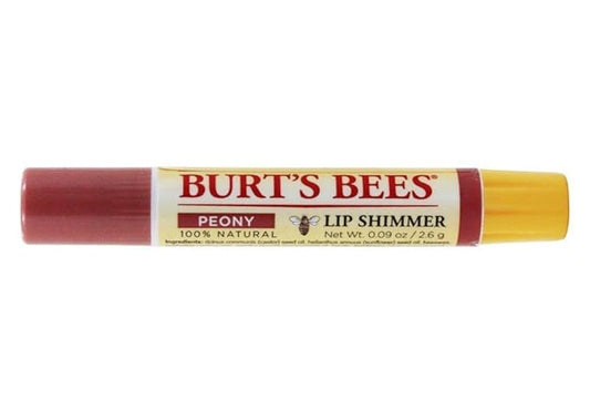 Burt's Bees Lip Shimmer-Peony (Quantity of 6)