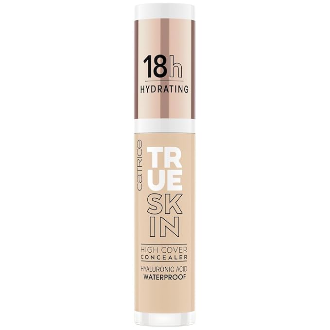 Catrice | True Skin High Cover Concealer (015 | Warm Vanilla) | Waterproof & Lightweight for Soft Matte Look | With Hyaluronic Acid & Lasts Up to 18 Hours | Vegan, Cruelty Free
