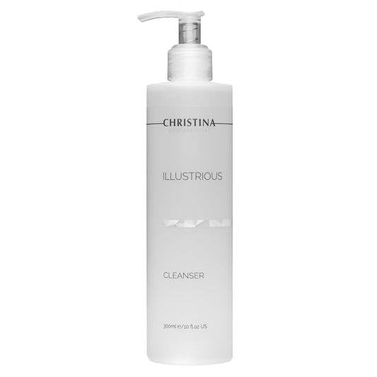 -CHRISTINA- Illustrious Refreshing AHA Facial Cleanser | Gentle Glycolic Acid Face Wash | Infused with Witch Hazel for Even Skin Tone & Radiance | For All Skin Types 300ml / 1 fl.oz