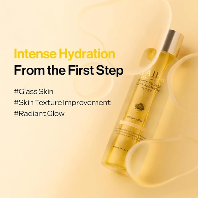 d’Alba Italian White Truffle First Aromatic Toner, Vegan Skincare, Gentle Hydrating Toner with White Truffles, Weakly Acidic, Skin Texture Enhancement, Surfactant Free (5.24 fl oz.)