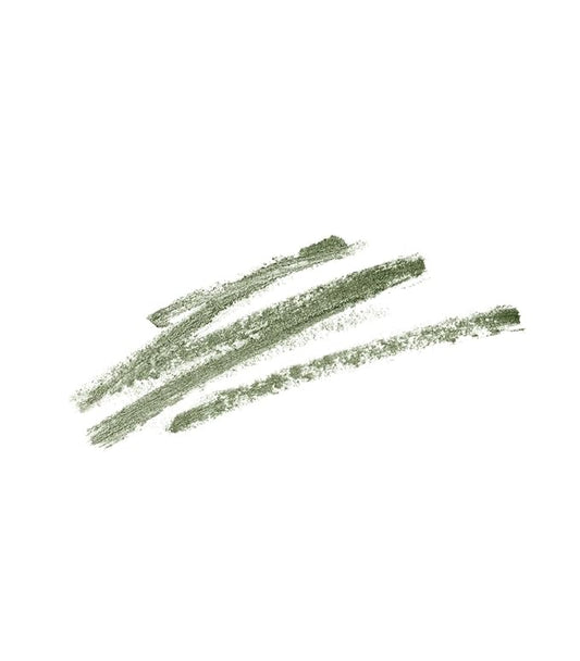 MAKE Beauty Continuum Waterproof Gel Eyeliner Pencil. Creamy, Pigmented Multi-Use, including Waterline with Built-in Sharpener and Blending Brush. Smudge-Proof Makeup. Shade - Gamma Ray, Olive