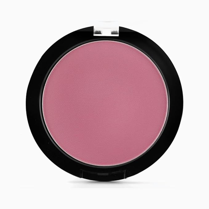 Palladio Matte Blush, Brushes onto Cheeks Smoothly, Soft Matte Look and Even Finish, Flawless Velvety Coverage, Effortless Blending Makeup, Flatters the Face, Convenient Compact, Bayberry