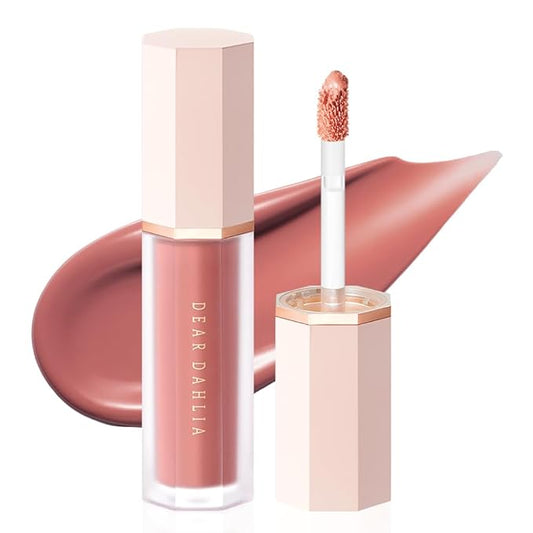 DEAR DAHLIA Petal Drop Liquid Blush – Multi-Use, High-Pigment, Lightweight & Long-Lasting, Dewy Finish, Vegan & Cruelty-Free, for Sensitive Skin, 4g – MOODY