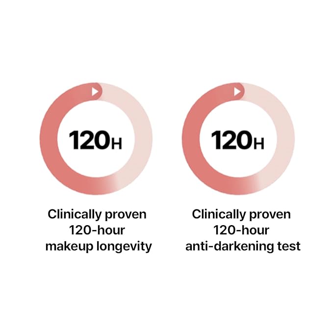 THE TOOL LAB Stamp Skinfit Cushion Foundation & Brush Set｜Glow type, No.23 Natural Beige｜120H Long-Lasting Coverage, Flawless, Ultra Adherence, Glass Glowy Clear Watercolor-Radiance Skin｜SPF 40++, 11g