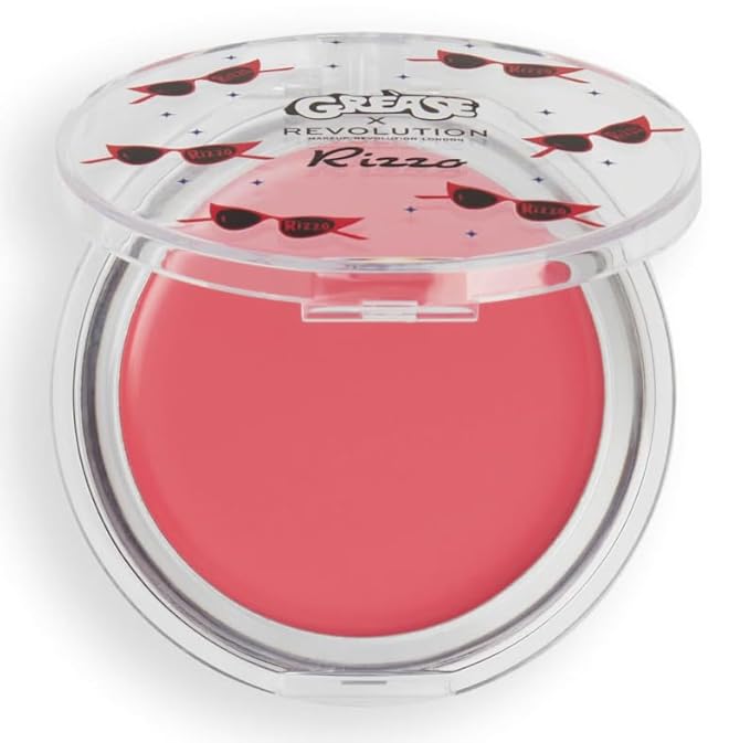 Revolution X Grease Rizzo Melting Blusher Pink Lady, 0.21 oz/ 6 g, Light Rosey
