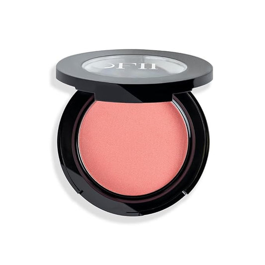 OFIR Elation Powder Blush – Buildable & Highly-Pigmented, Line-Blurring Formula for a Smooth Finish | Apricot - Subtle Peach Shade, 0.13 oz | Long-Lasting, Lightweight Blush Powder