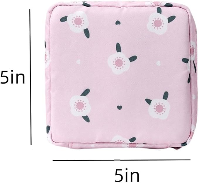 2PCS Mini Makeup Bag,Cute Pocket Cosmetic Bag,Portable Small Make Up Bags for Women,Travel Cosmetic Bag Small Makeup Pouch,Mini storage bag for Sanitary pad,coin,lipstick,jewelry