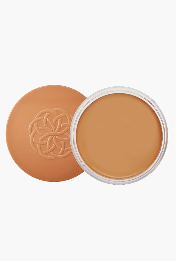 YENSA Silk Bronzing Base Cream Bronzer - Makeup Bronzer Cream with Peptides and Superfoods for a Lightweight Sunkissed Glow - Brightens & Helps Reduce Appearance of Fine Lines - Sunrise Glow (1 oz)