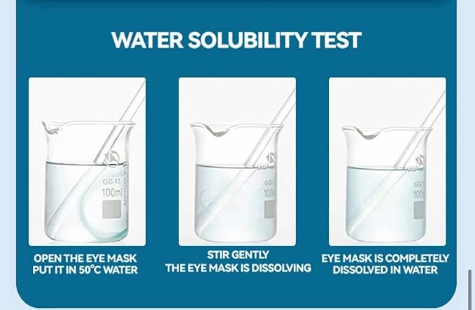 BIO-COLLAGEN EYE MASK, Anti Aging Eye Mask, Targets Wrinkles, Dark Circles, Eye Fatique, 5 Pairs