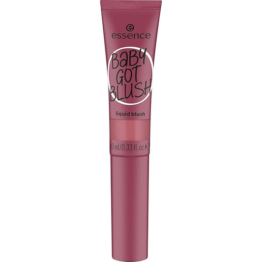 essence | Baby Got Blush Liquid Blush | Lightweight, Buildable, Radiant with Sponge Applicator | Vegan & Cruelty Free (20 | Blushin Berry)