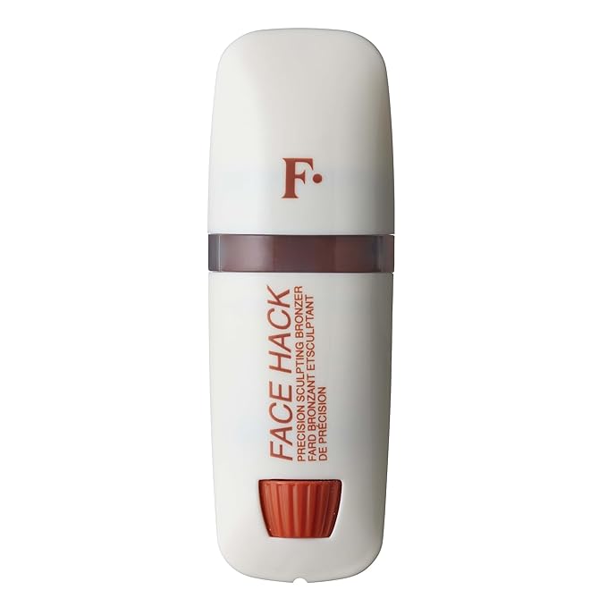 Freck Beauty FACE HACK Precision Sculpting Bronzer Stick – Creamy Buildable Formula, Natural Skin-Like Finish, Almond Tip Applicator, Vegan & Cruelty-Free | DARK (Deep Neutral Warm Undertone)