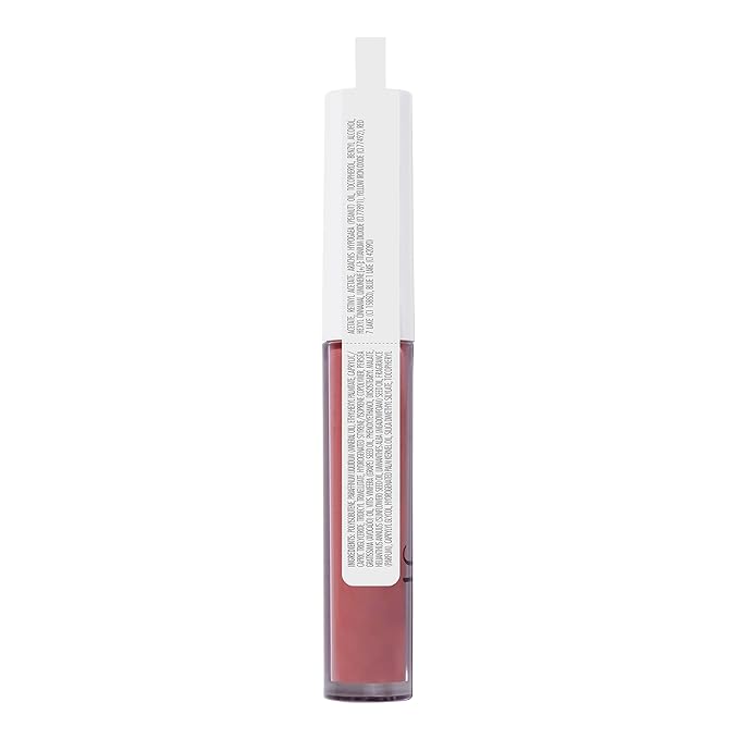 e.l.f. Lip Lacquer, Moisturizing, Shiny, Non-Sticky & Long Lasting, Provides Maximum Color & Glides On, Vegan & Cruelty-Free, Wild Rose, 0.08 Fl Oz (Pack of 2)