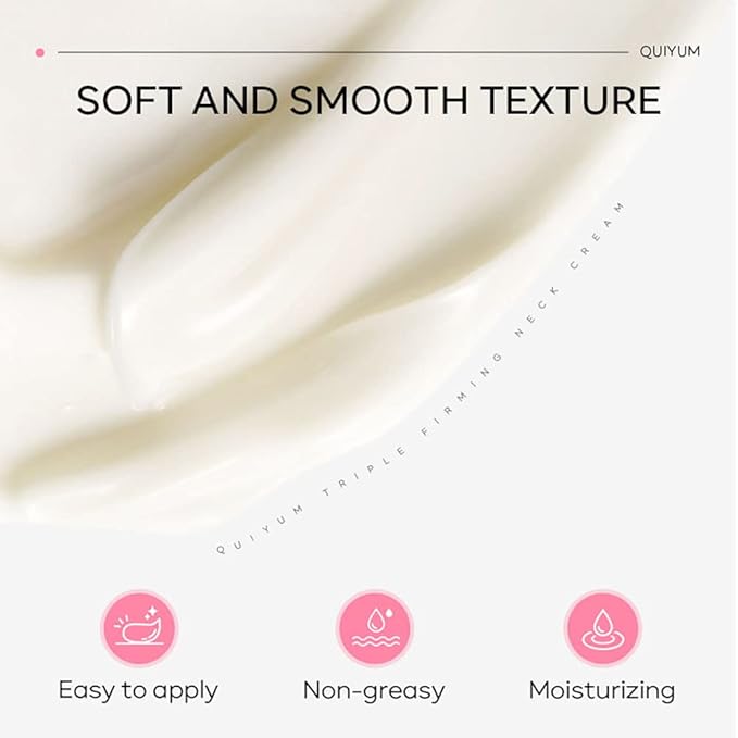 Neck Cream Travel Size Mini Wrinkle Remover Firming Smooth Skin Anti-Wrinkle Anti-Aging Moisturizing Nourishing Fast-Absorbing Non-Greasy Spring Summer Autumn Winter Neck Care, 1.06 oz