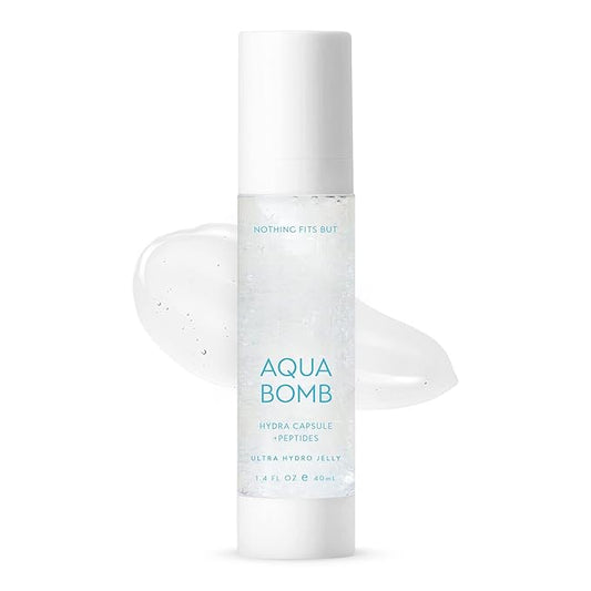 Nothing Fits But Aqua Bomb Soothing Relief Multi Peptides & Hyaluronic Capsule Moisture Serum. 1.4 Fl Oz/40 ml