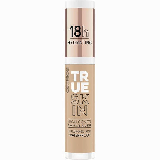Catrice | True Skin High Cover Concealer (060 | Neutral Fudge) | Waterproof & Lightweight for Soft Matte Look | With Hyaluronic Acid & Lasts Up to 18 Hours | Vegan, Cruelty Free