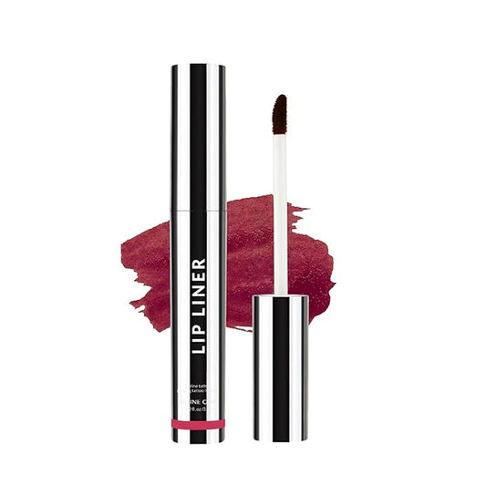 aopoka Peel Off Lip Liner Stain Velvet Tint – Long-Lasting, Moisturizing, Non-Sticky Matte Lip Lacquer, Highly Pigmented, Smudge-Proof Liquid Lipstick Makeup #Purple