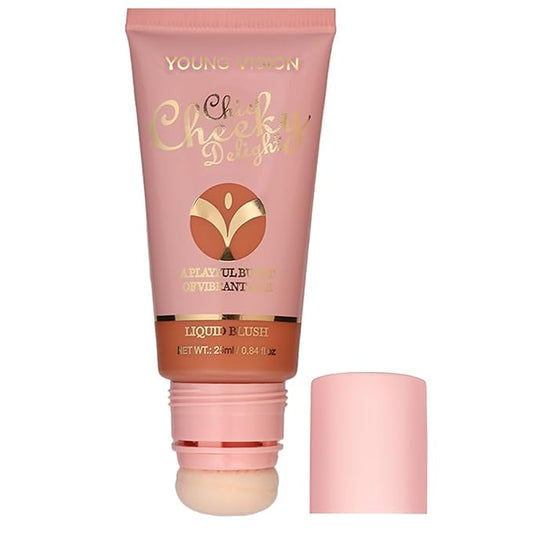 YOUNG VISION Matte Liquid Blush Wand - Velvety Cheek Tint | Long-Lasting Rubor Liquido Matte | Blendable & Buildable | Maquillaje para Mejillas,25ml/0.84 fl oz
