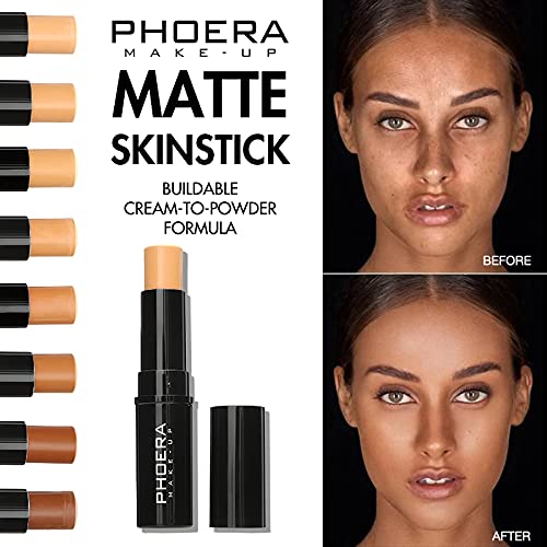 MISKEEN Concealer Stick Highlighter Pen Contour Stick, Concealer Full Coverage, Waterproof Concealer Creamy Stick Contour Makeup for Eyes and Dark Circles (205 Wheat)