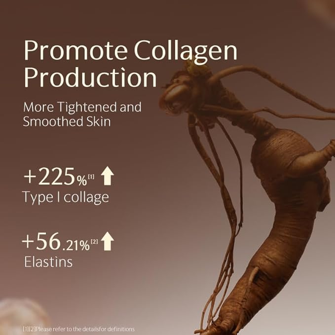 Ginseng Anti-Aging Eye Cream for Puffiness | Eye Tightener Cream | Peptide, Hyaluronic Acid, Vitamin E, Panthenol, Squalane, Ectoin |for Firming, Reducing Wrinkle(0.53 oz/15g)