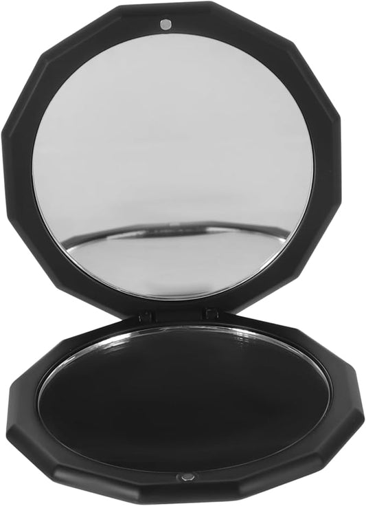 MERRYHAPY Folding Vanity Mirror Mini Mirror for Makeup Portable Makeup Mirror Travel Small Mirror Double-Sided Small Mirror Girls Mini Mirrors Magnifier Glass Double Sided X10 Pocket Mirror