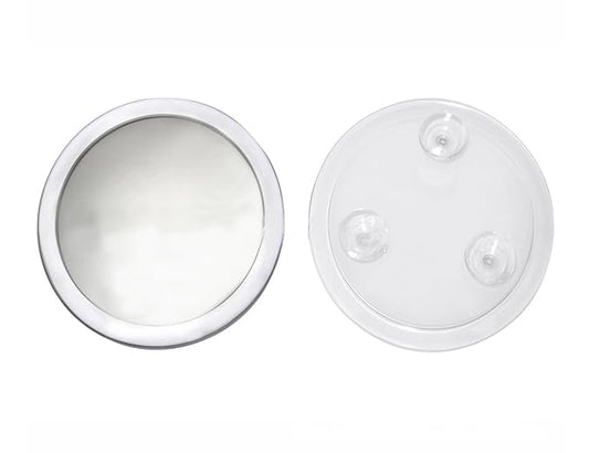 5X Magnifying Mirror with 3 Suction Cups Fixture 7 Inch Makeup Mirror