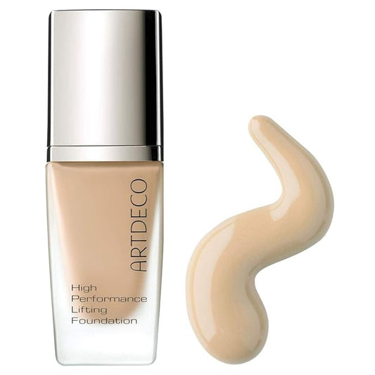 ARTDECO High Performance Lifting Foundation - reflecting vanilla N°15 - reduces wrinkles for firmer skin & soft matte finish - vegan makeup - Liquid foundation with hyaluron - 1.05 Fl Oz