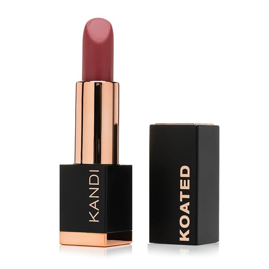Kandi Koated Satin Lip Color [Amour] Soft & Creamy Lipstick Kandi Burruss | Rich Colors, Paraben-Free, Cruelty-Free Creme Lipstick | Beauty & Makeup