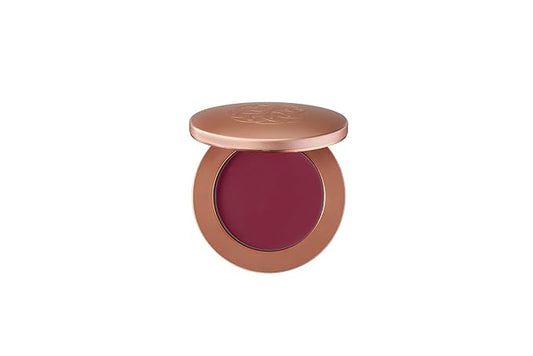 YENSA Super Serum Silk Cream Blush for Cheeks - Buildable Cheek Blush Formulated with Superfoods - Dewy Airbrushed Finish - Nourishing & Hydrating - Silky Cream Formula - Berry Passion (0.21 oz)