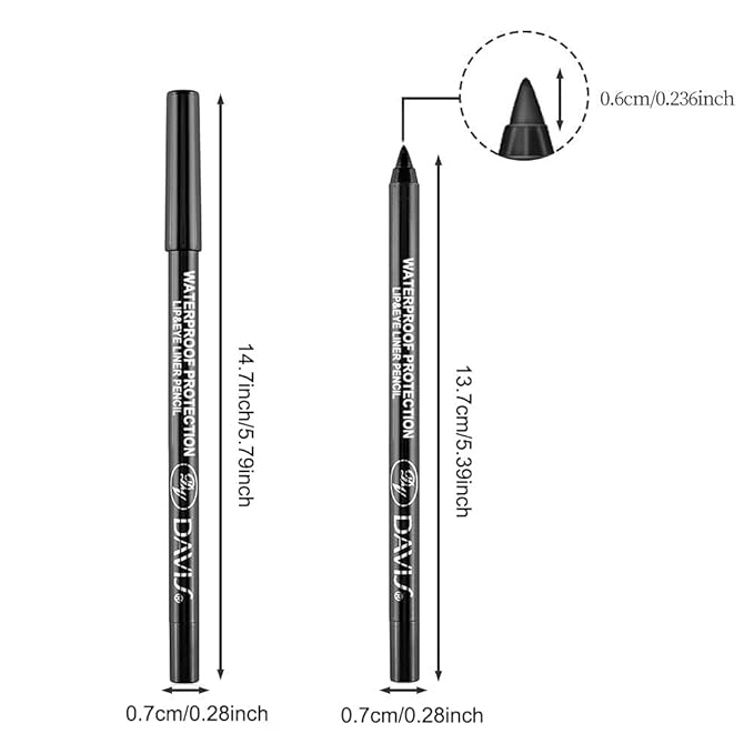 15 Colorful Eyeliner Pen Set, Shadow Pencil, Pearl Eyeliner Kit Metallic Glitter Eyeliner for Women Eye&Lip Liner Professional Colorful Eyeliner Eye Color Eye Makeup Set(15PCS)