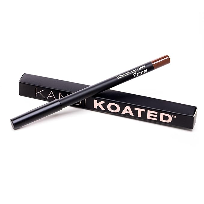 Kandi Koated Edge Lip Liner Pencil [Primal] | Paraben-Free, Cruelty-Free Formula with Vitamin E and C | Beauty & Makeup