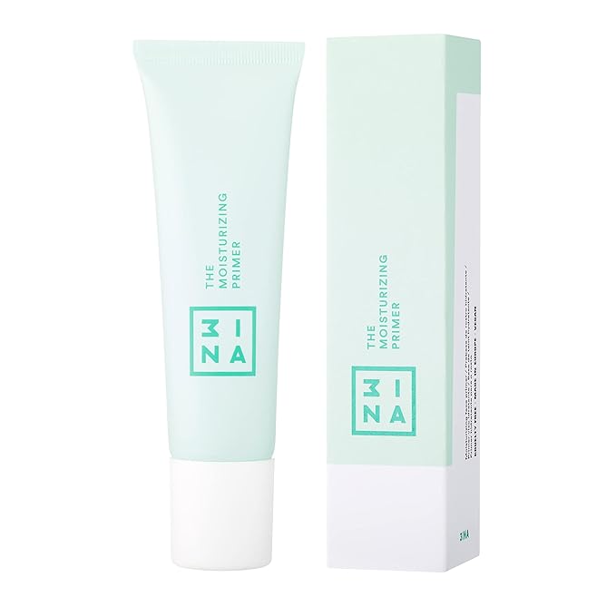 3INA MAKEUP - Vegan - Cruelty Free - The Moisturizing Primer - Transparent - Makeup Face Primer ideal for Dry Skin - Moisturizing & Hydrating