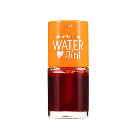 ETUDE Dear Darling Water Tint - Orange Ade (9g) | Vivid Color Lip Stain with Moisturizing Weightless & Non-sticky Finish Lip Stain | Smudge-proof Lip Tint | Korean Makeup, Kbeauty